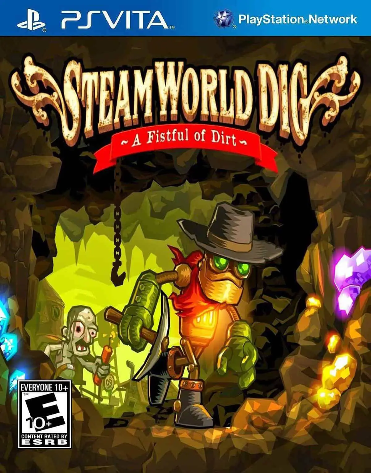 Capa de SteamWorld Dig