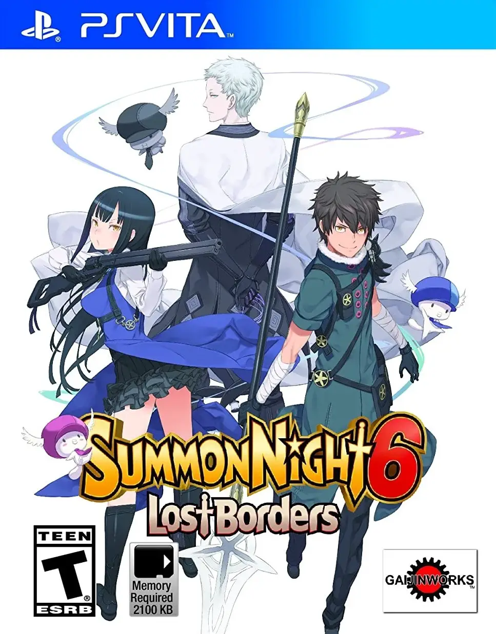 Capa de Summon Night 6: Lost Borders