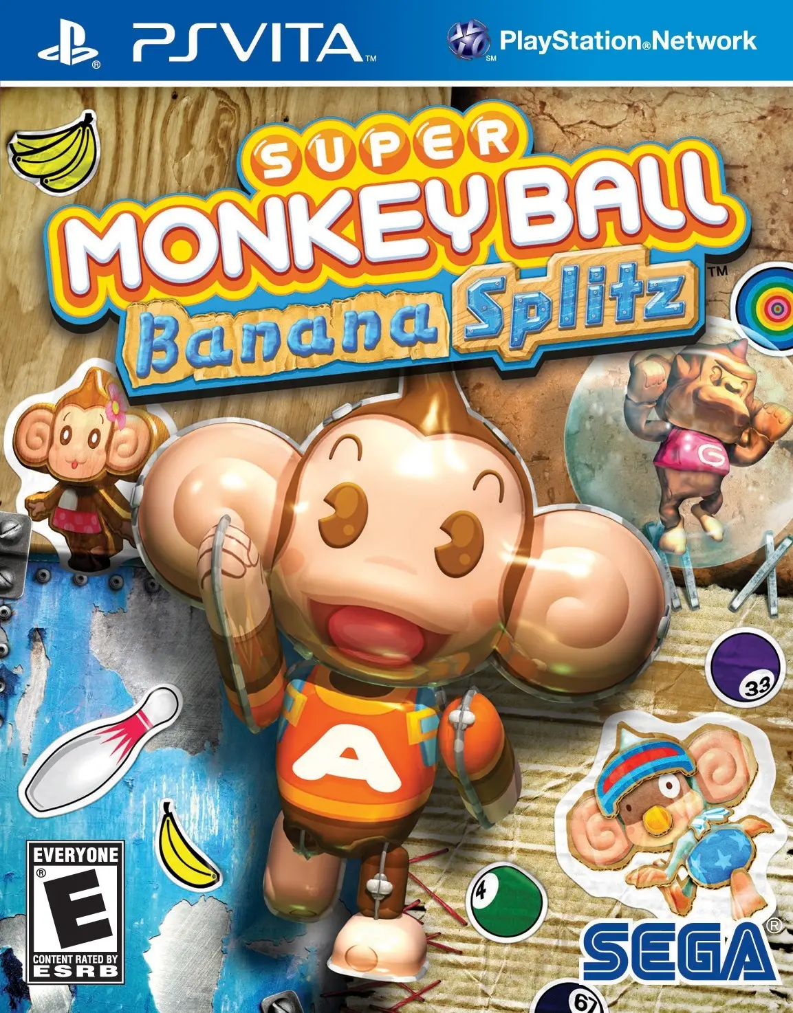 Capa de Super Monkey Ball: Banana Splitz