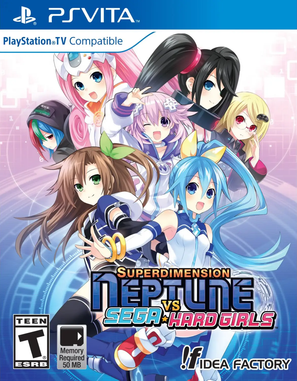 Capa de Superdimension Neptune VS Sega Hard Girls