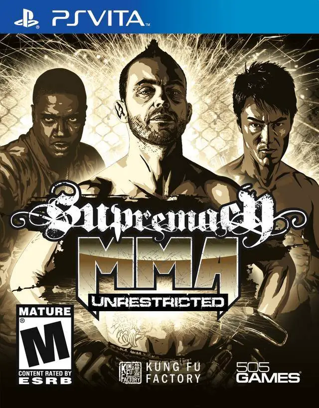 Capa de Supremacy MMA: Unrestricted