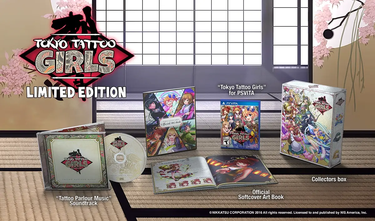 Capa de Tokyo Tattoo Girls Limited Edition