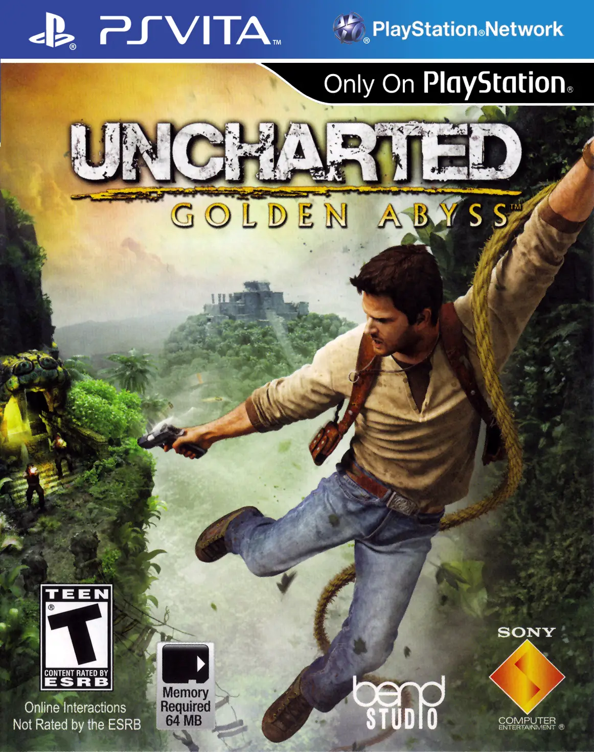 Capa de Uncharted: Golden Abyss