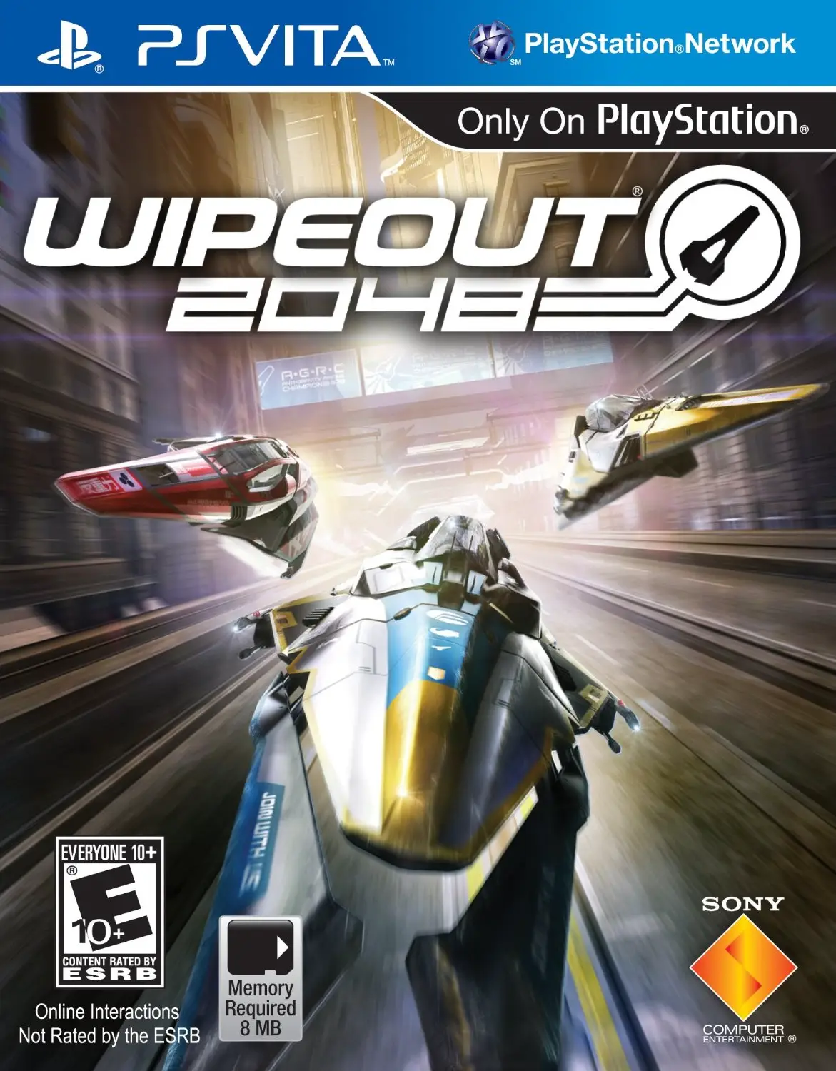 Capa de Wipeout 2048