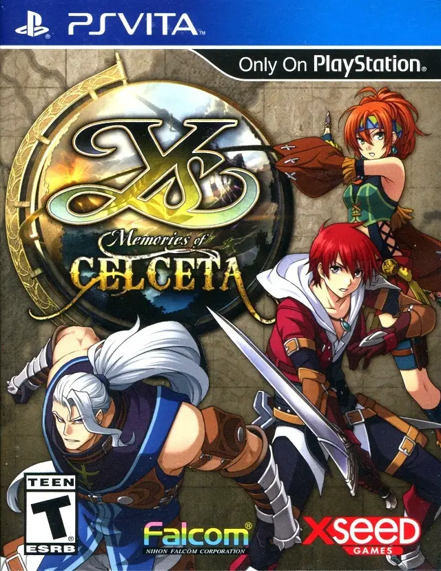 Capa de Ys: Memories of Celceta