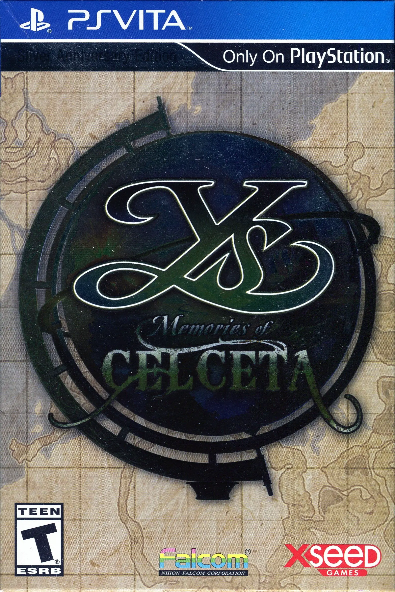 Capa de Ys: Memories of Celceta - Silver Anniversary Edition