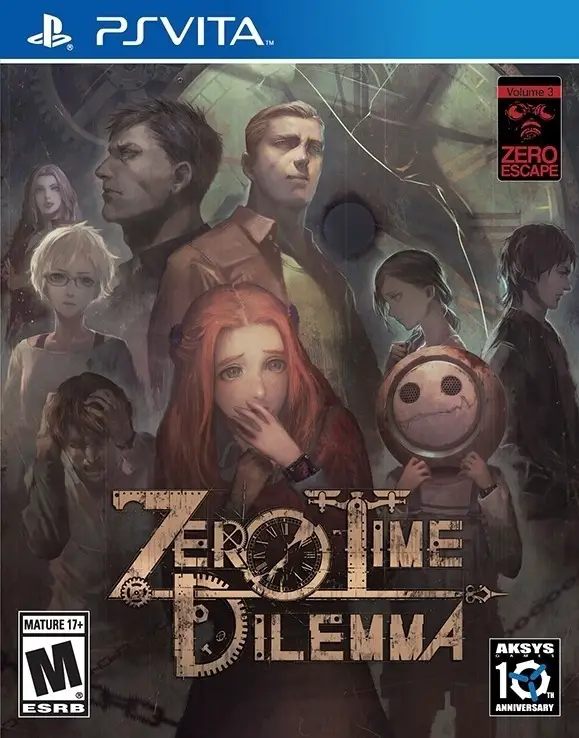 Capa de Zero Escape: Zero Time Dilemma