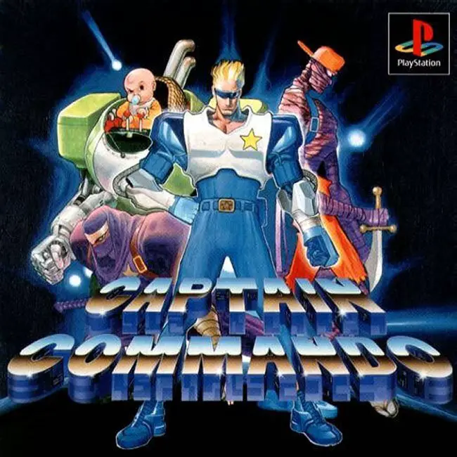 Capa de Captain Commando