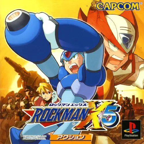 Capa de Rockman X5
