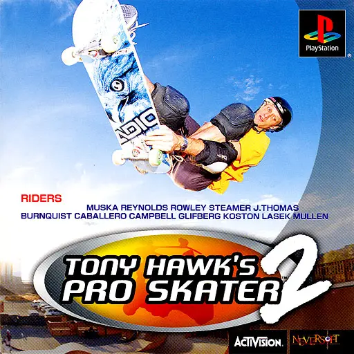 Capa de Tony Hawk's Pro Skater 2