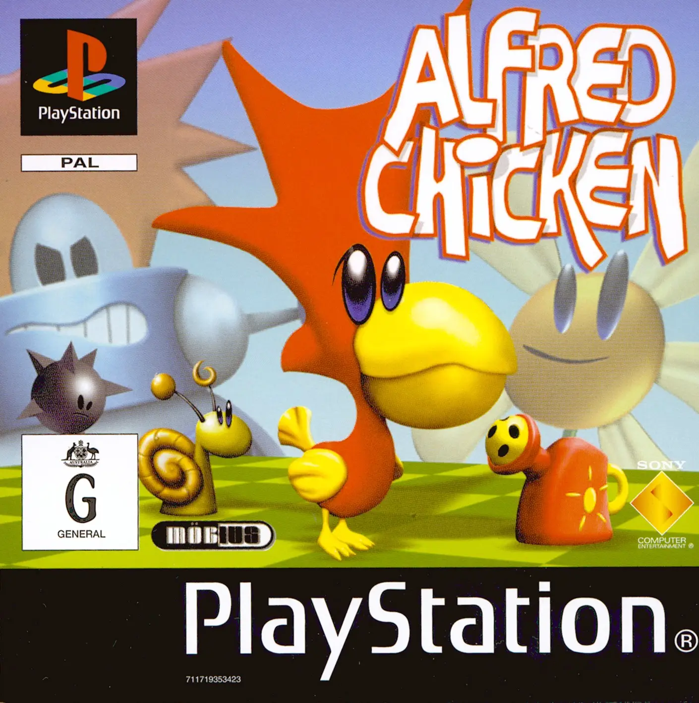 Capa de Alfred Chicken
