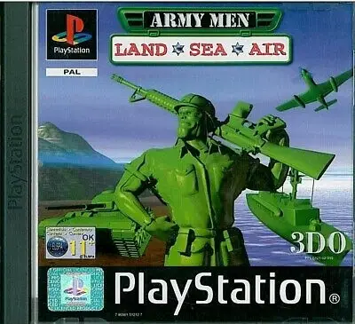 Capa de Army Men: Land, Sea, Air