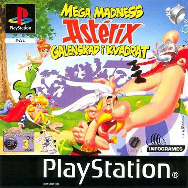 Capa de Asterix: Mega Madness