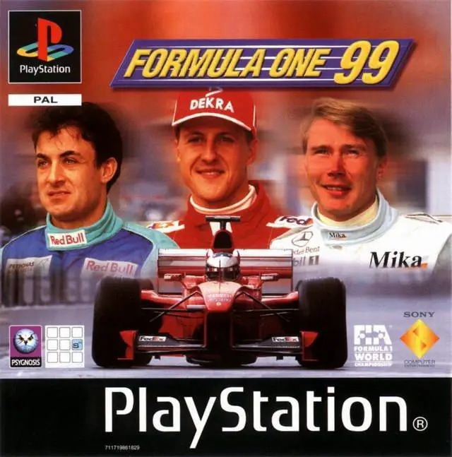 Capa de Formula One 99
