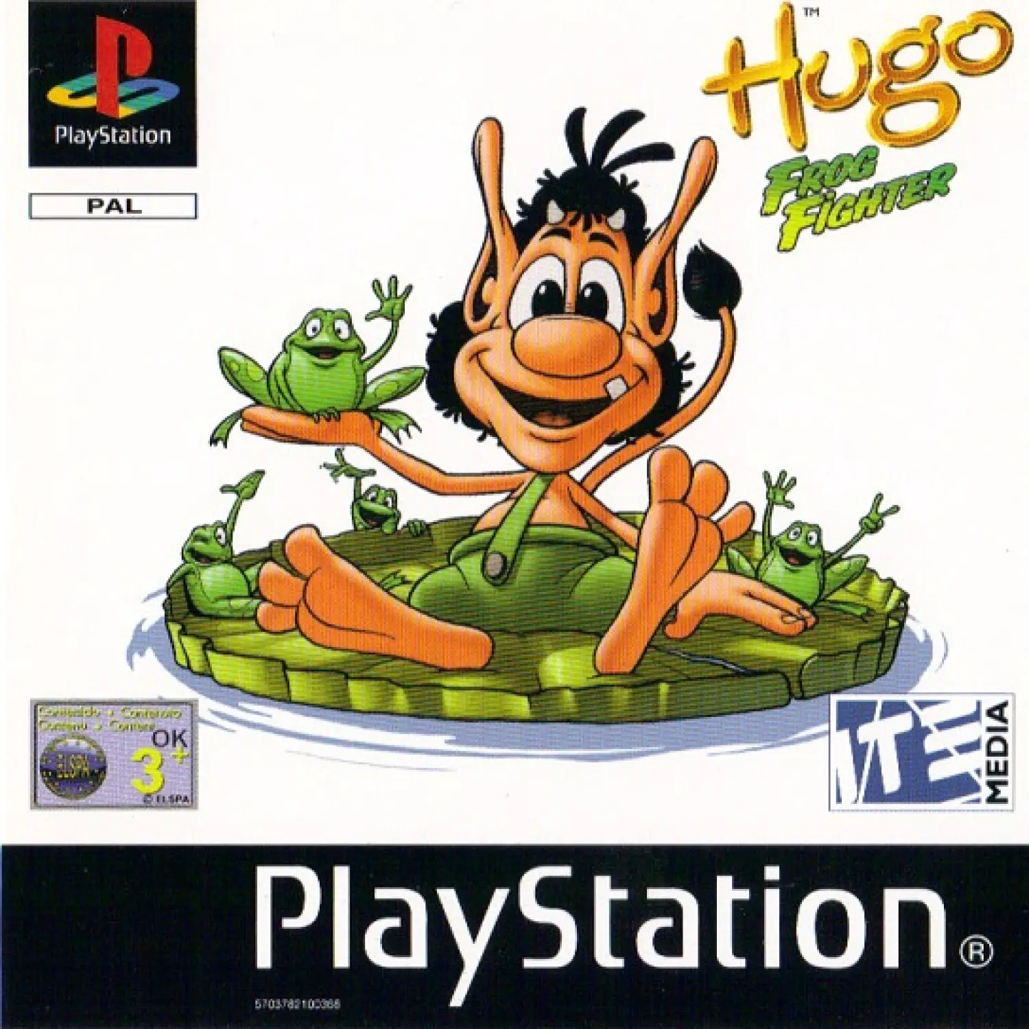 Capa de Hugo Frog Fighter