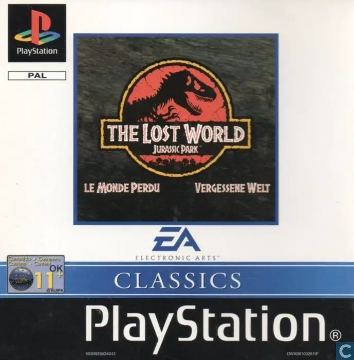 Capa de Lost World: Jurassic Park (EA Classics)