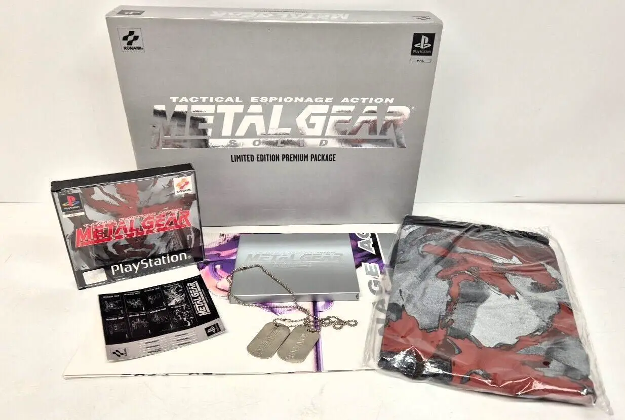 Capa de Metal Gear Solid [Limited Edition Premium Package]
