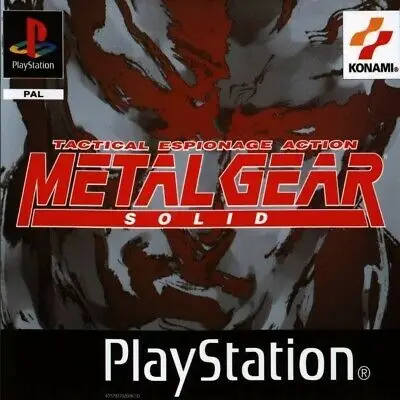Capa de Metal Gear Solid