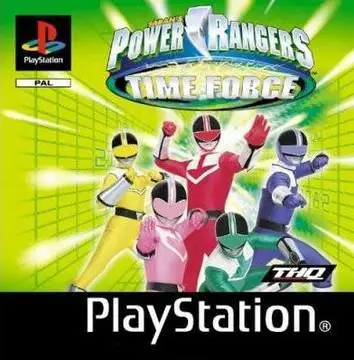 Capa de Power Rangers Time Force