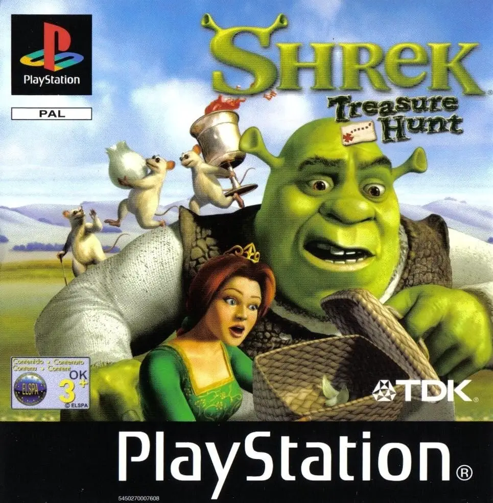 Capa de Shrek Treasure Hunt