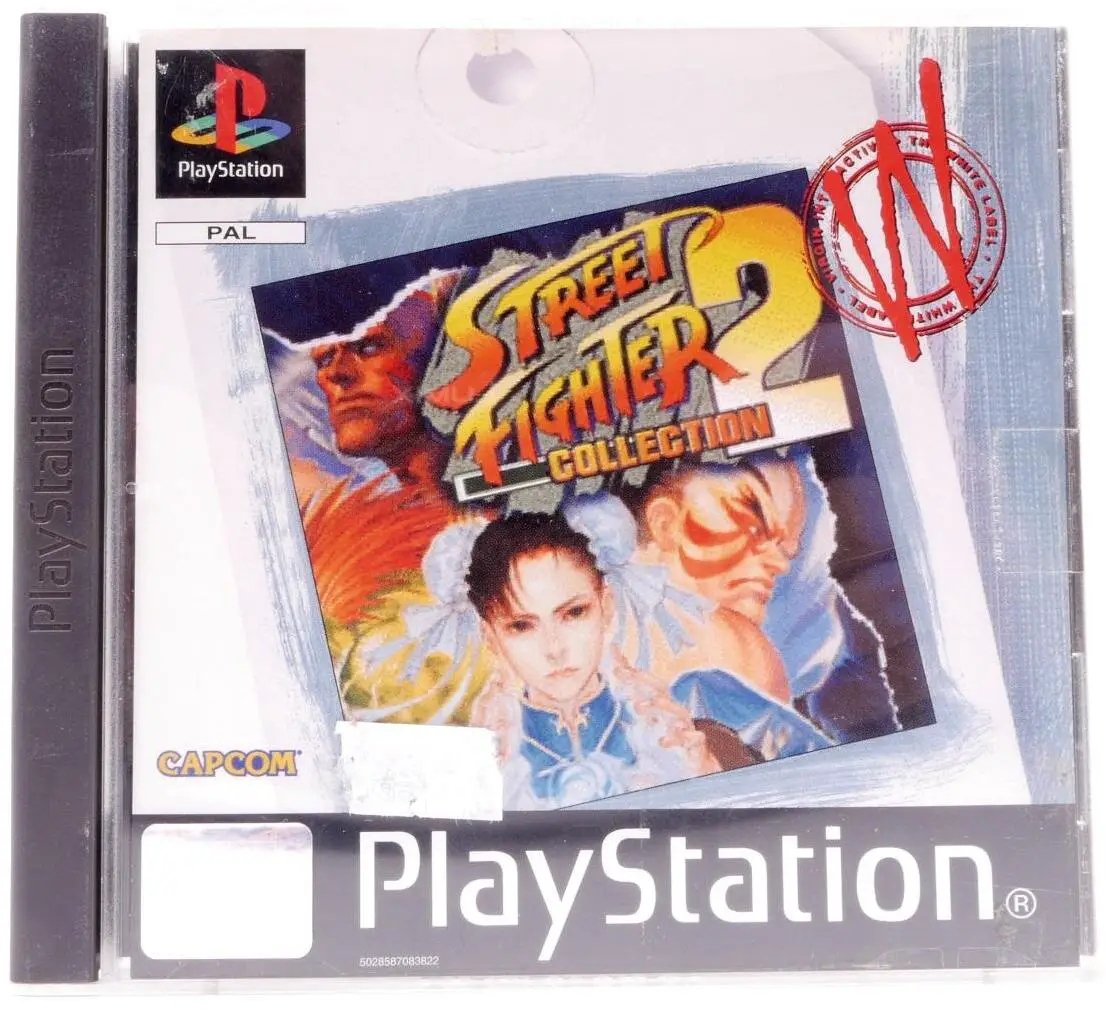 Capa de Street Fighter Collection 2 [White Label]