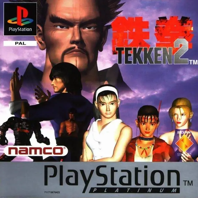 Capa de Tekken 2 [Platinum]