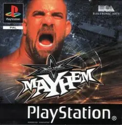 Capa de WCW Mayhem