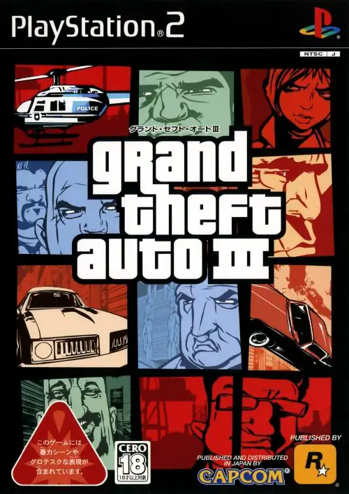 Capa de Grand Theft Auto III