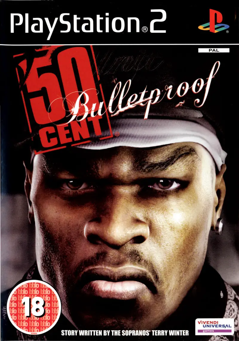 Capa de 50 Cent: Bulletproof