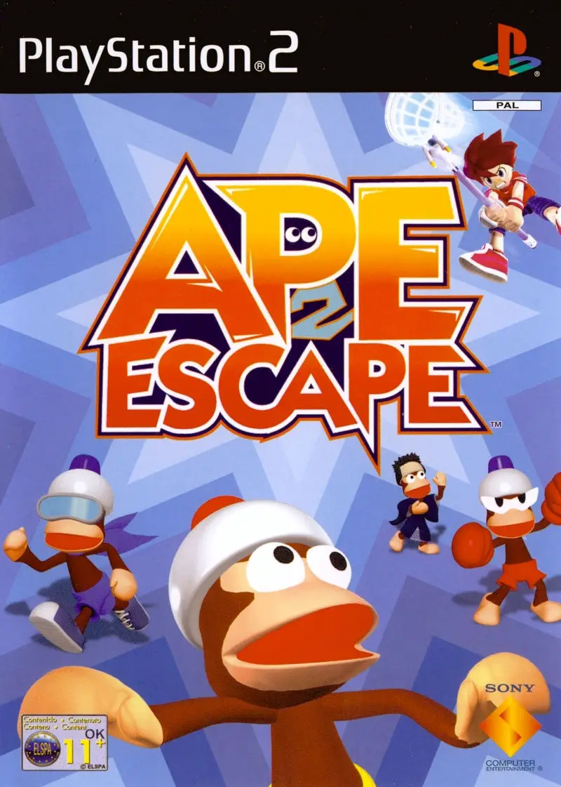 Capa de Ape Escape 2