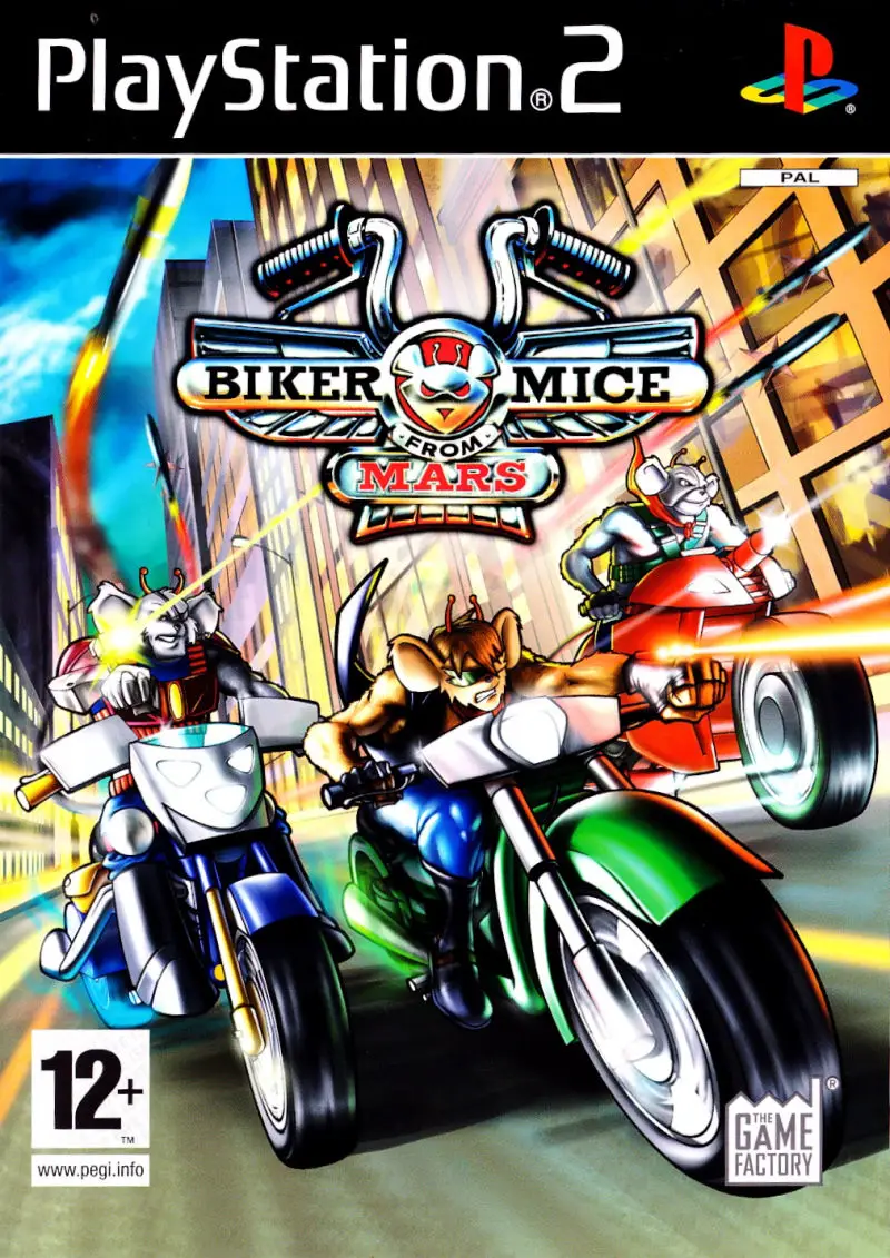 Capa de Biker Mice from Mars