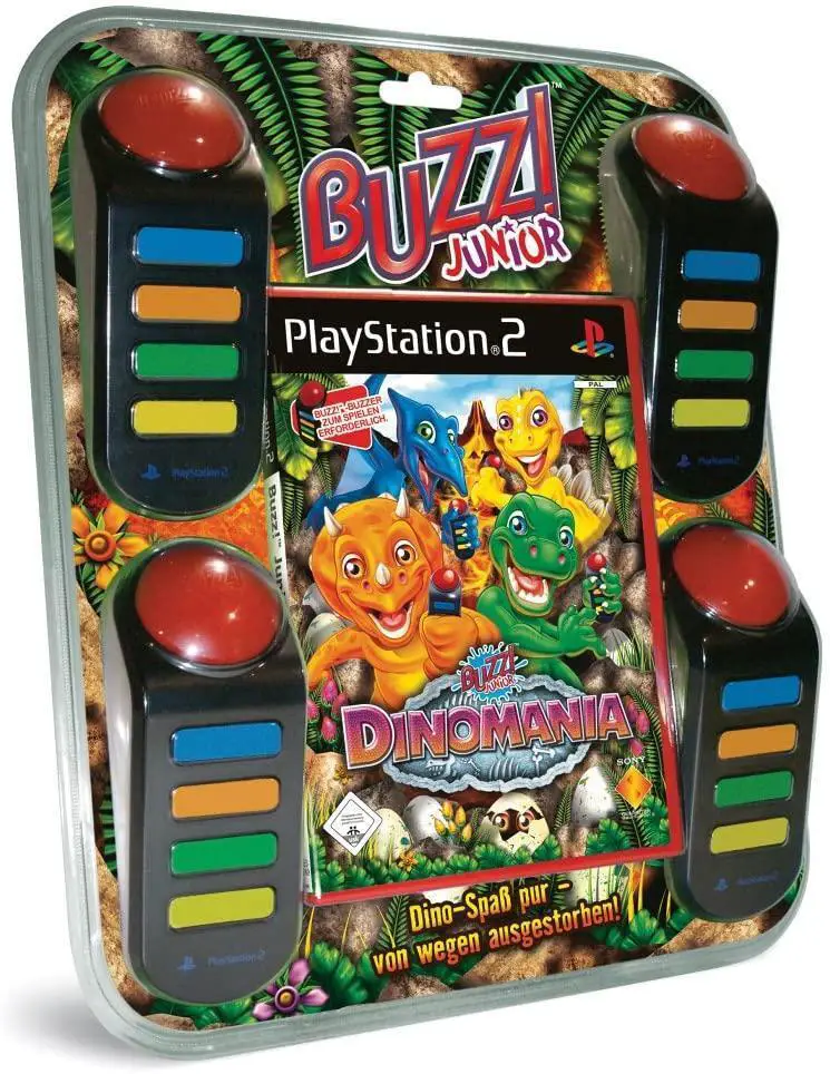 Capa de Buzz! Junior: Dino Den [Bundle]