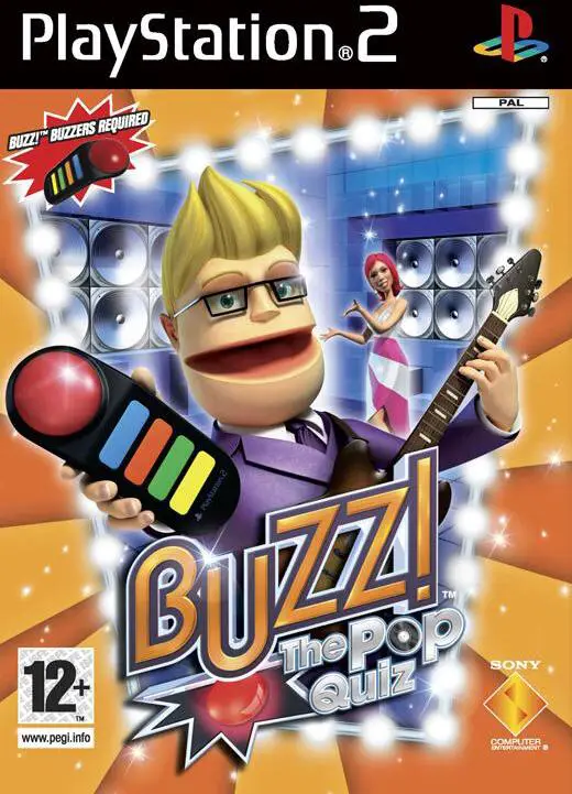 Capa de Buzz! The Pop Quiz