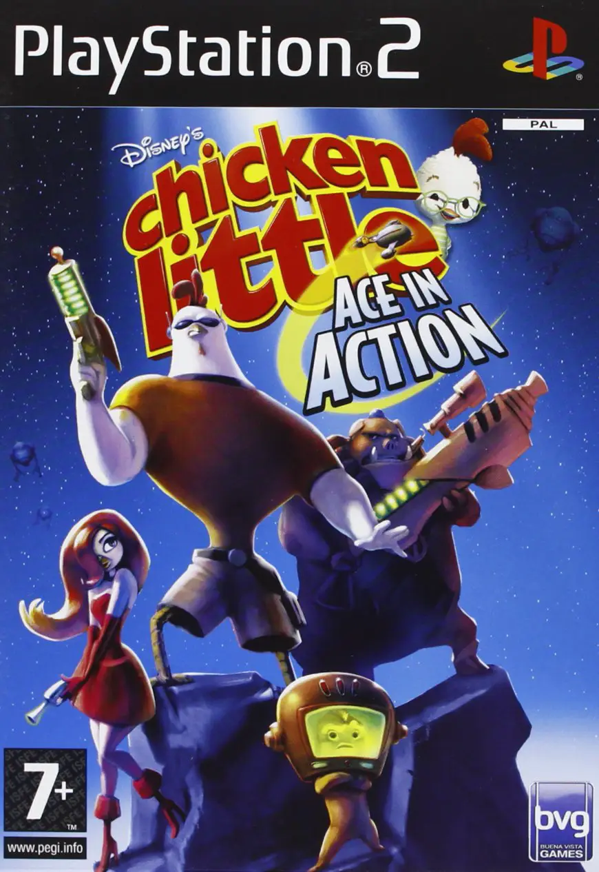 Capa de Chicken Little: Ace in Action