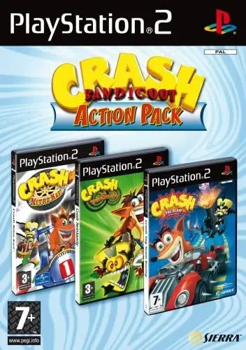 Capa de Crash Bandicoot: Action Pack