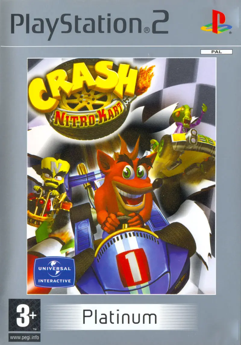 Capa de Crash Nitro Kart