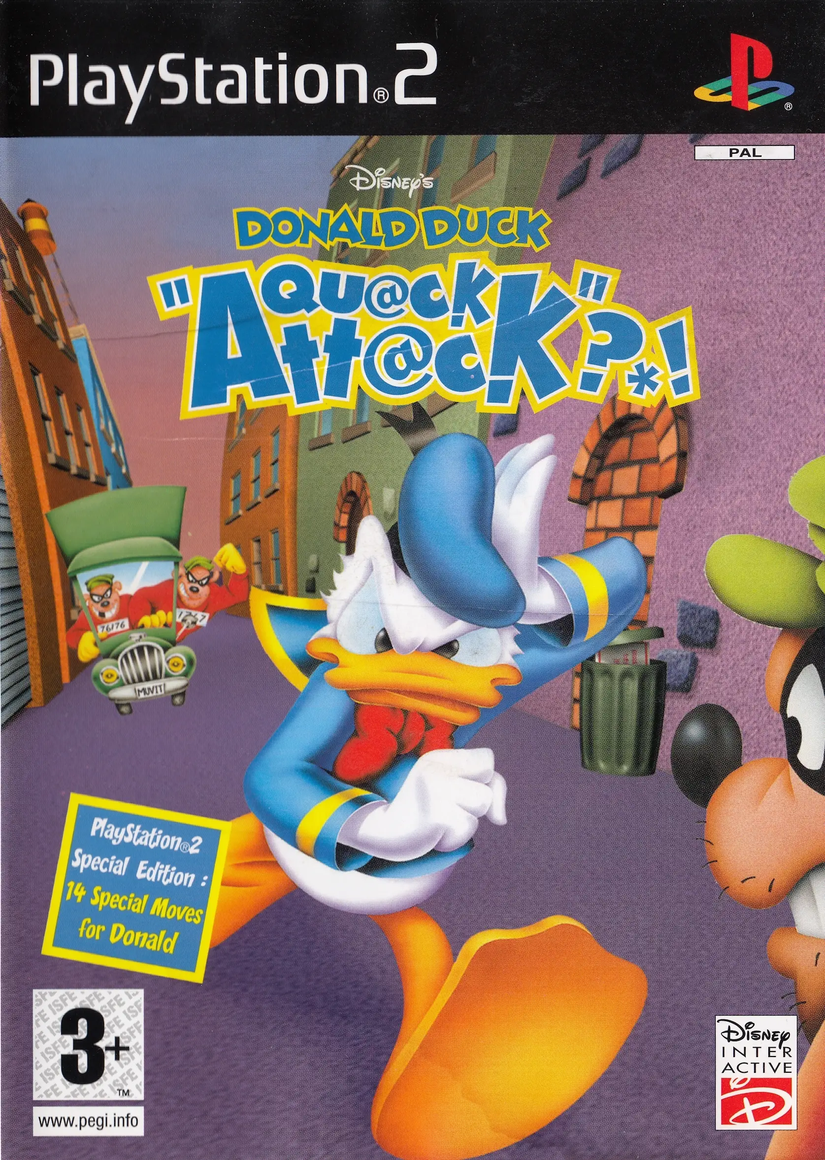 Capa de Donald Duck: Quack Attack