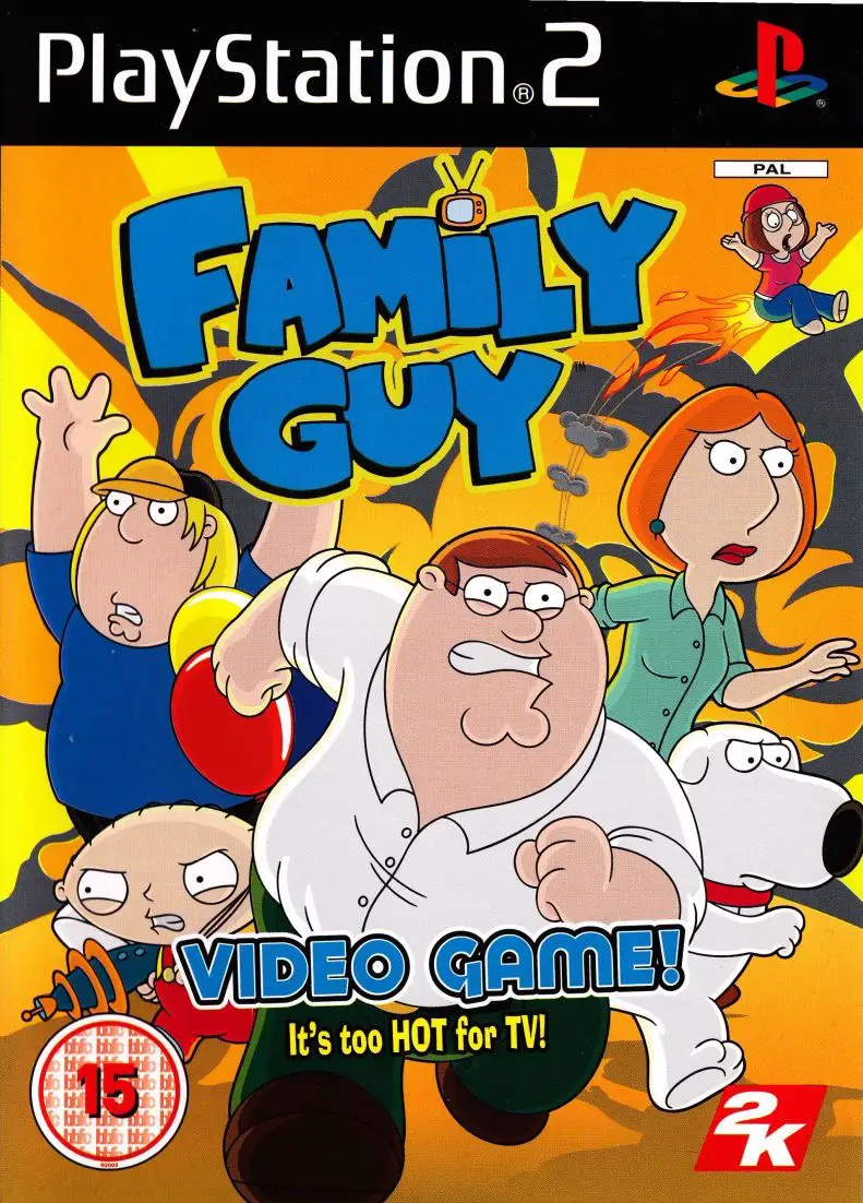 Capa de Family Guy Video Game!