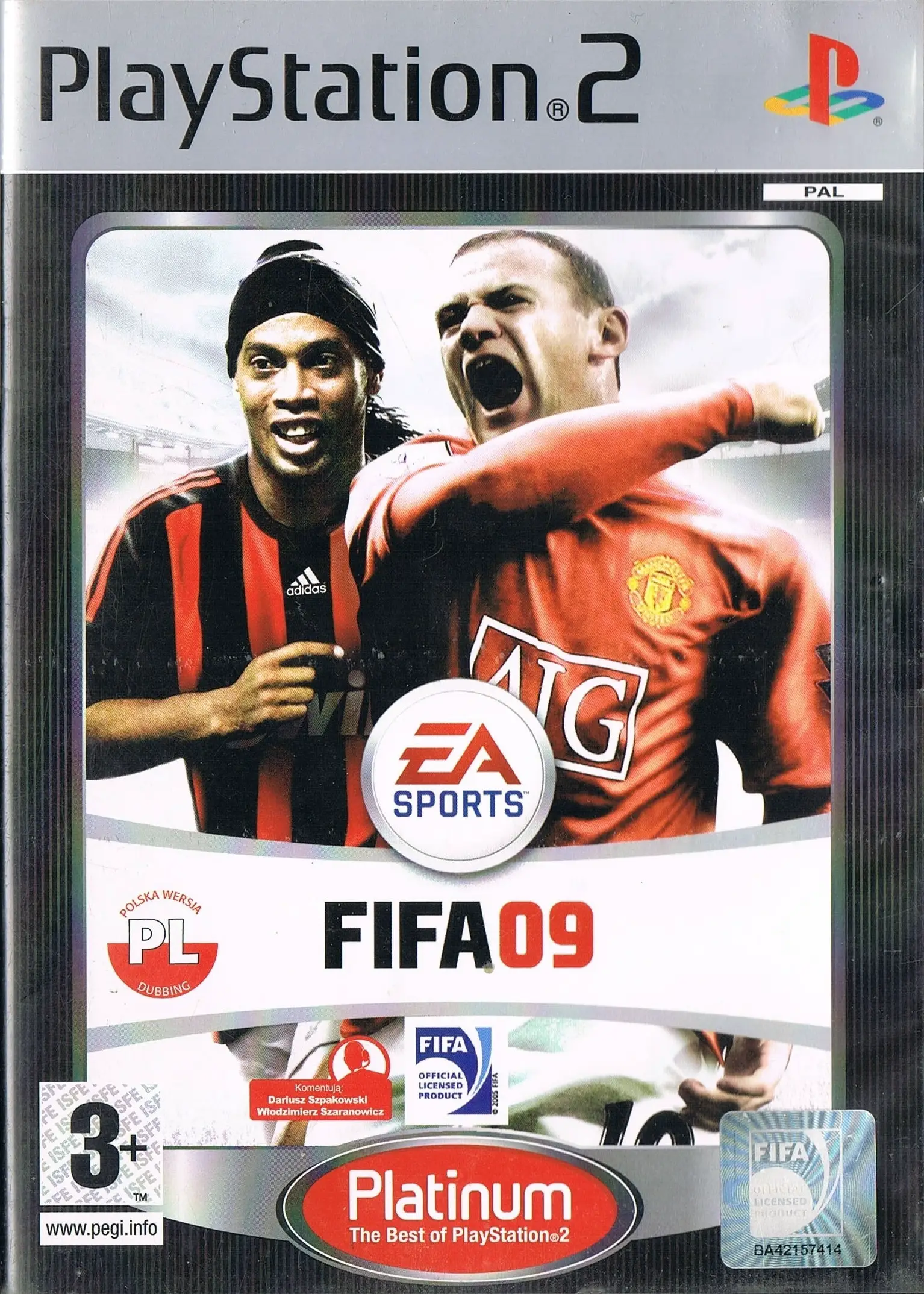 Capa de FIFA 09 [Platinum]