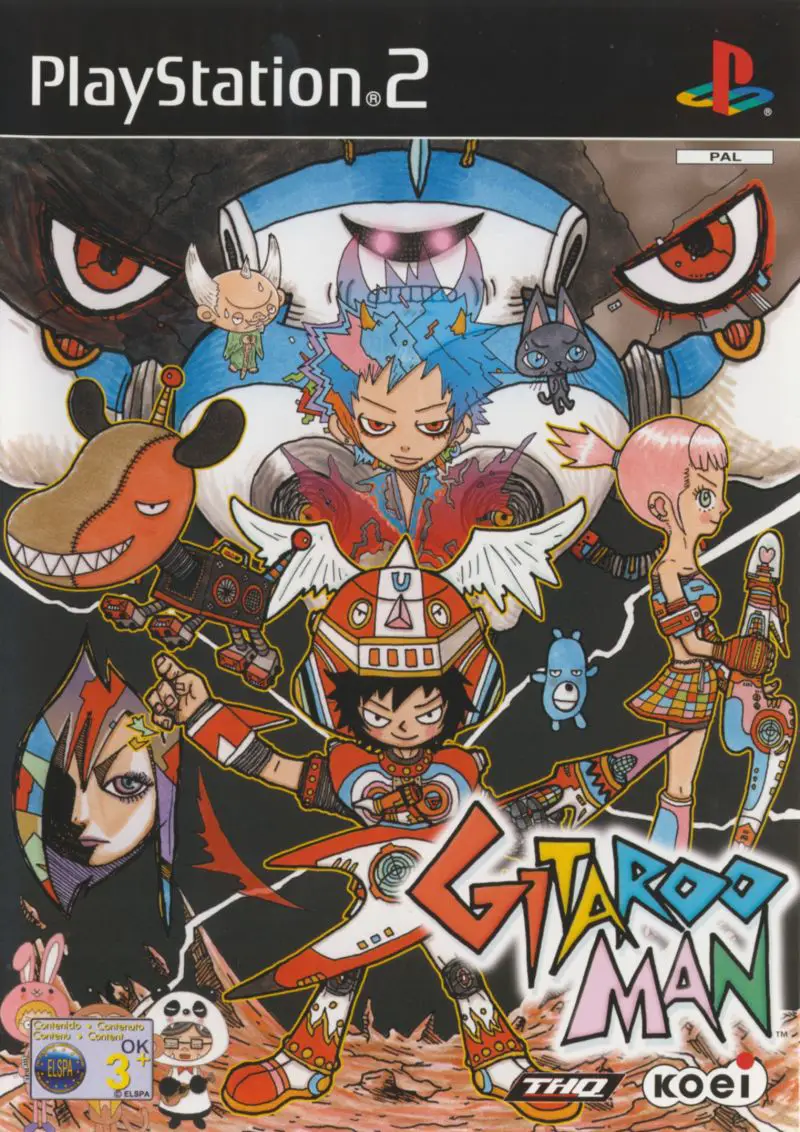 Capa de Gitaroo Man