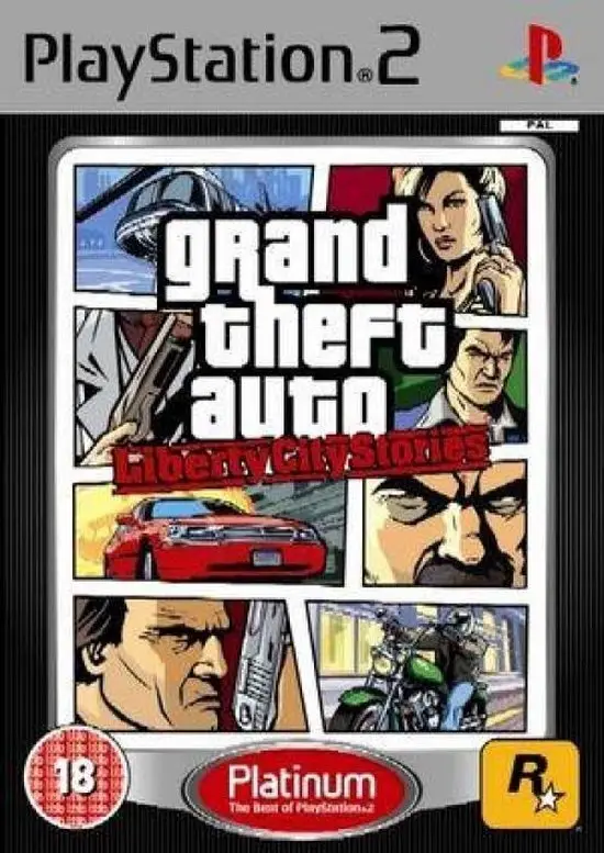 Capa de Grand Theft Auto: Liberty City Stories [Platinum]