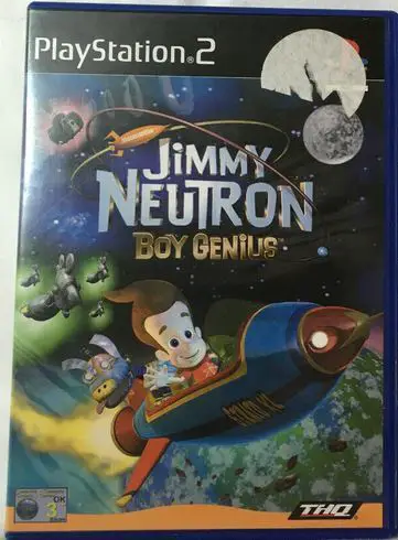 Capa de Jimmy Neutron Boy Genius