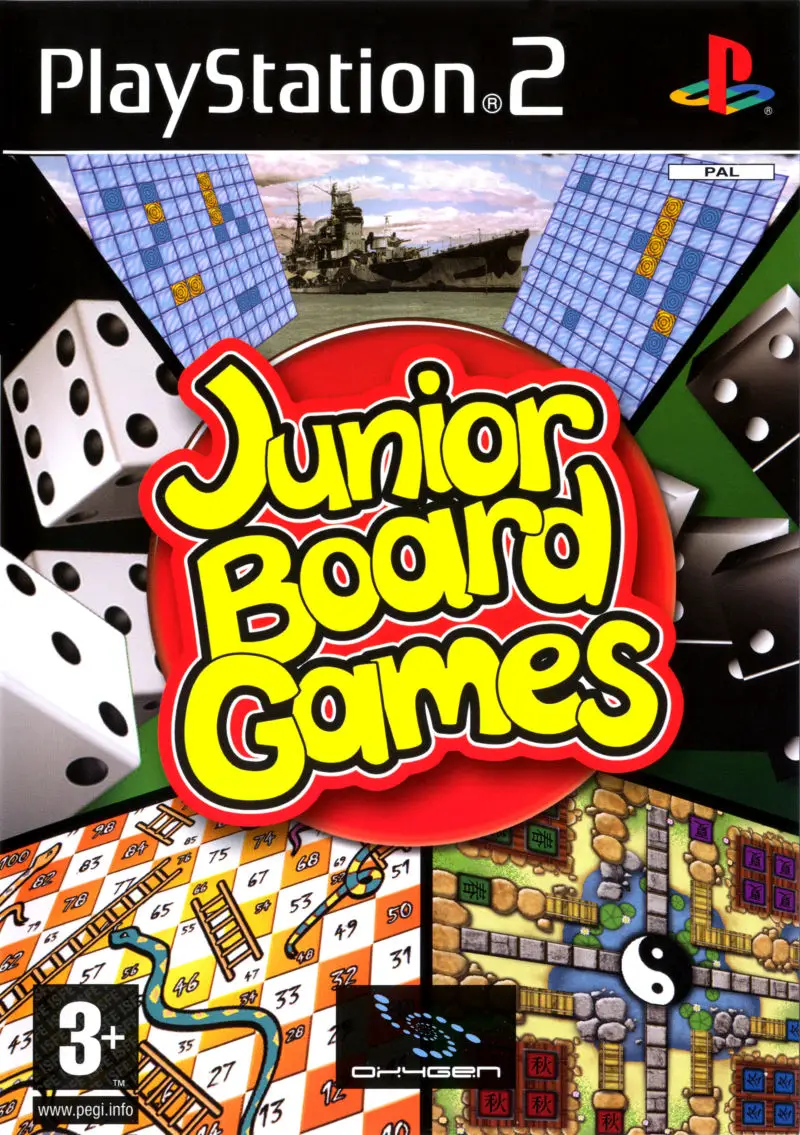 Capa de Junior Board Games