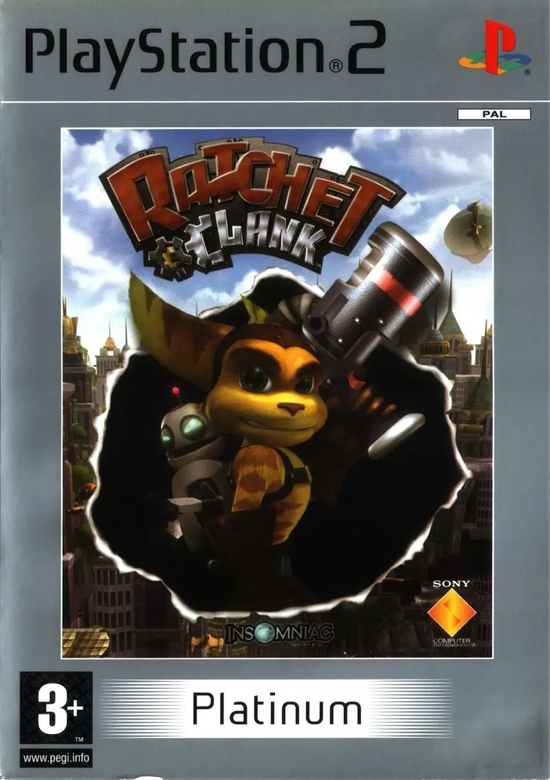 Capa de Ratchet & Clank Platinum