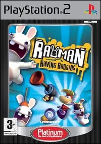 Capa de Rayman Raving Rabbids (Platinum)
