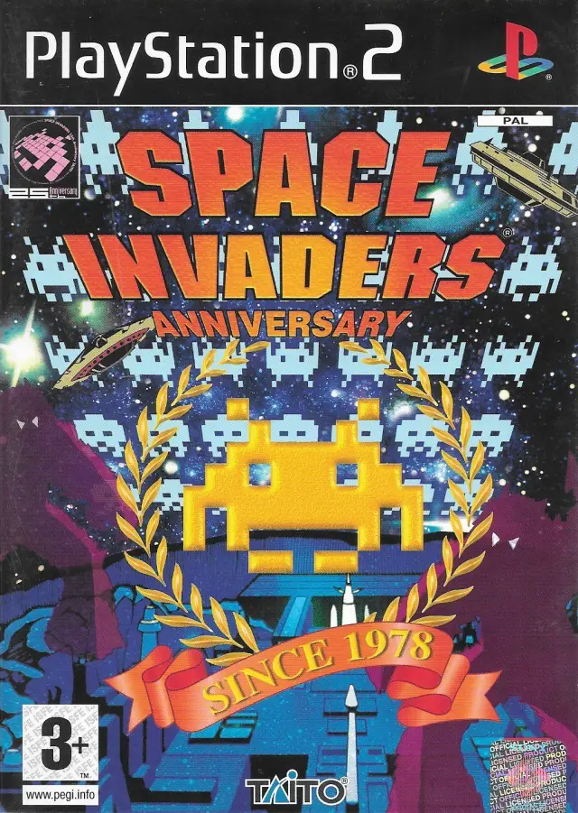 Capa de Space Invaders Anniversary
