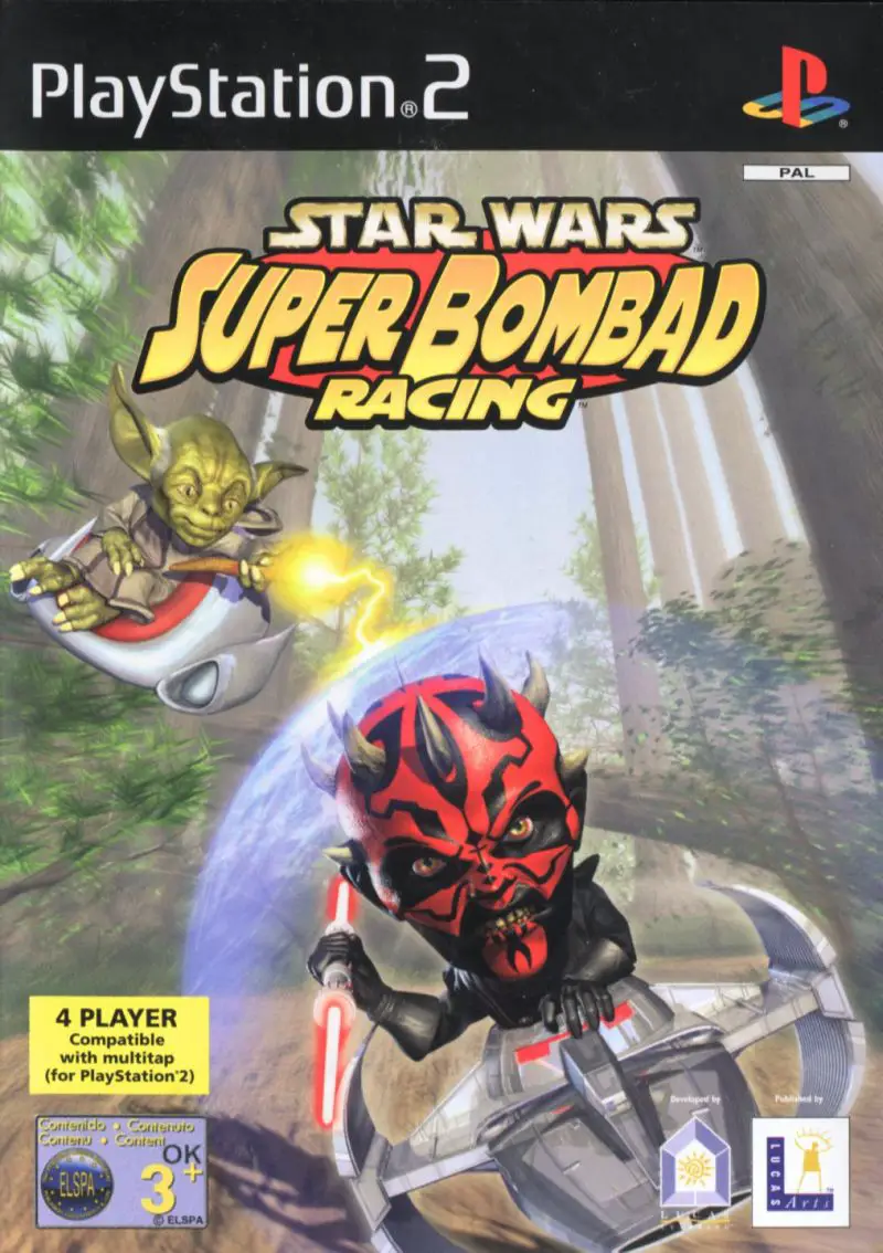 Capa de Star Wars: Super Bombad Racing