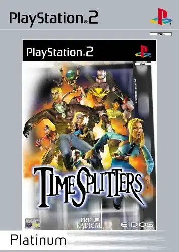 Capa de Timesplitters [Platinum]