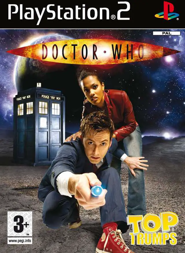 Capa de Top Trumps: Doctor Who