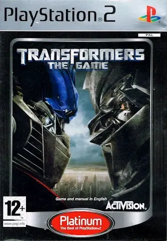 Capa de Transformers: The Game [Platinum]